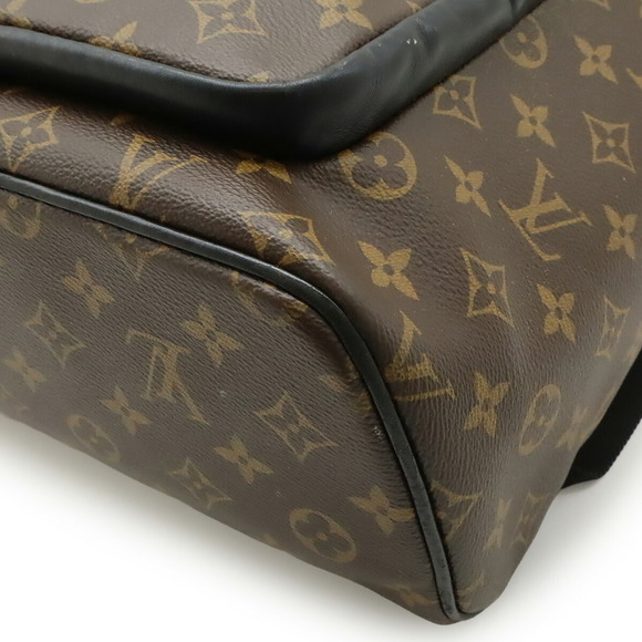 LOUIS VUITTON Authentic Black Monogram Backpack main image 10